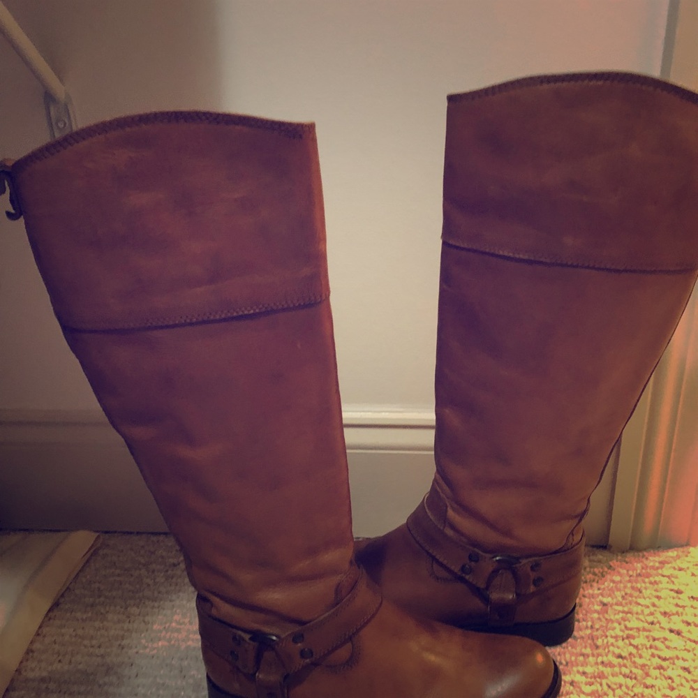 Melissa Harness Zip Frye Boots